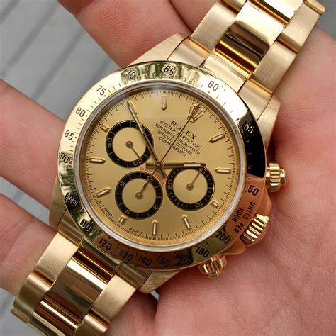 rolex daytona gold zenith